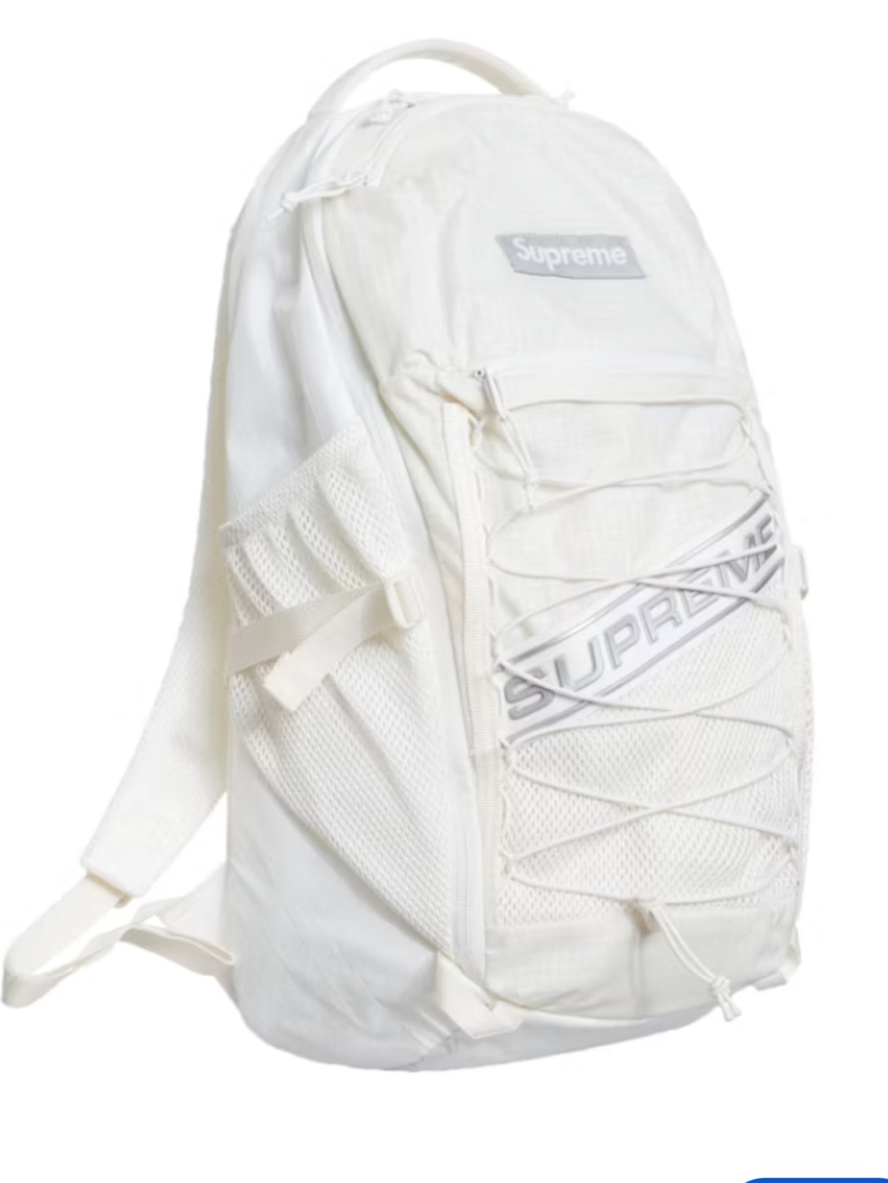 Supreme FW23 3D Logo Backpack White One Size